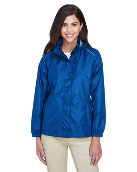 78185 CORE Ladies' Climate Seam-Sealed Lightweight Variegated Ripstop Jacket