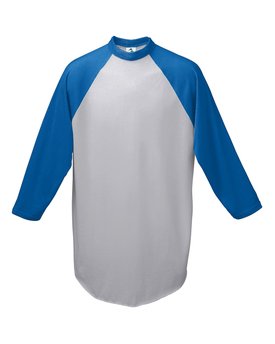 AG4420 Augusta Sportswear Adult Three-Quarter Sleeve Baseball Jersey