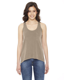 AP202W Authentic Pigment Ladies' Best Summer Pocket Tank