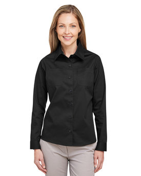 M585LW Harriton Ladies' Advantage IL Long-Sleeve Workshirt