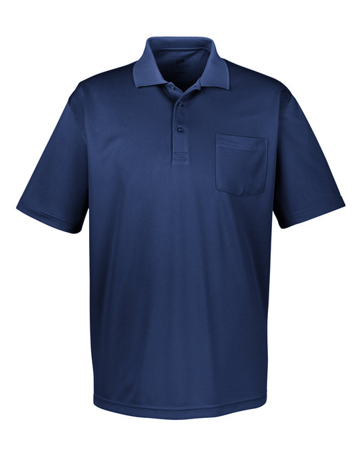 8405P UltraClub Adult Cool & Dry Sport Polo withPocket